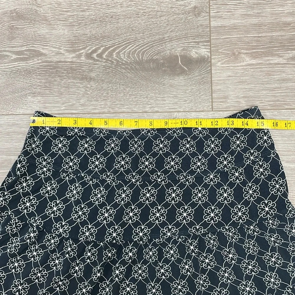 Max Studio Tiered Pull On Elastic Waist Mini Skirt M - Picture 4 of 9